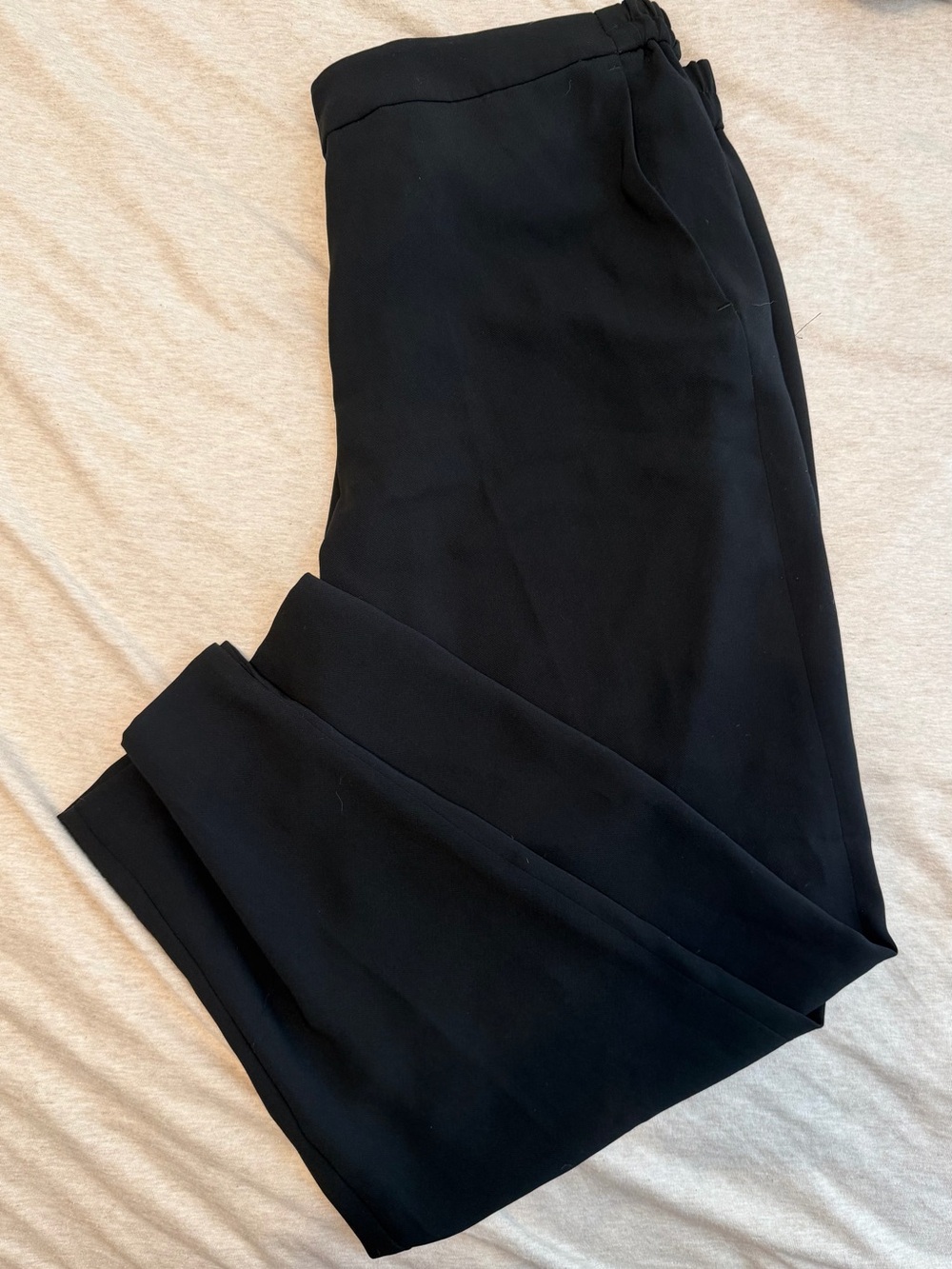 J. Crew Factory Black Ankle Cropped Pants